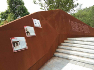 双辽耐候钢挡土墙